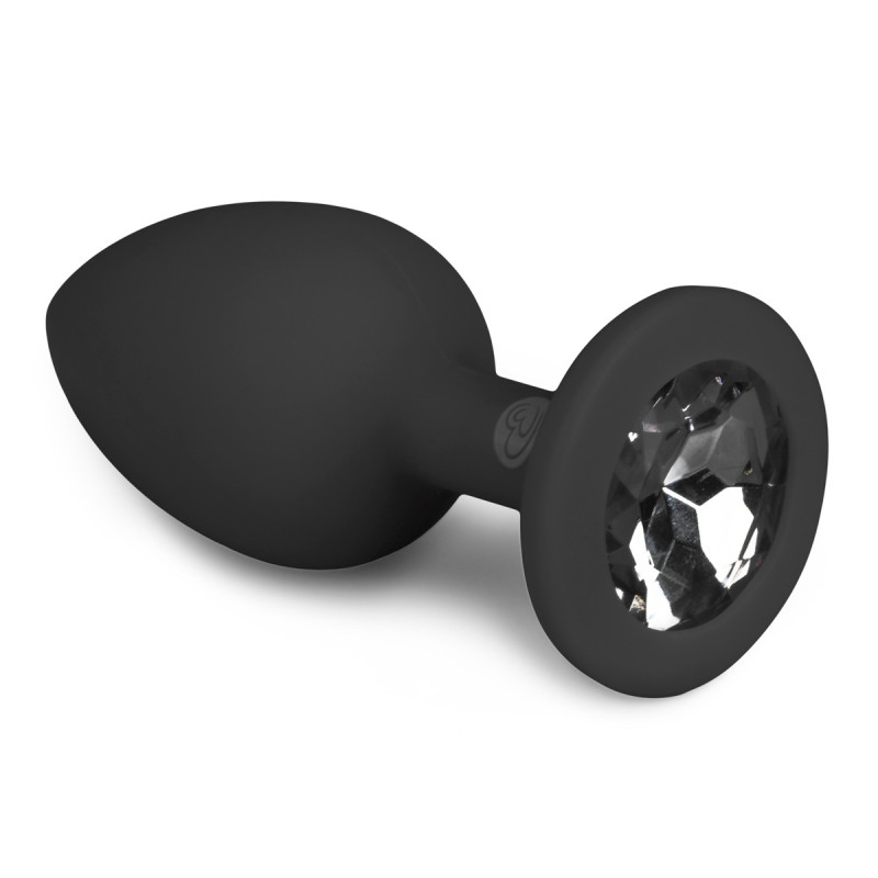 EasyToys Anal Collection Plug Bijou Diamond noir 6 x 2.7cm
